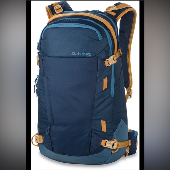 Dakine Other - Dakine Mens Snowboarding Backpack Blue and Yellow Backpack
